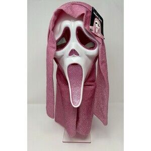 Scream Ghost Face Pink Glitter Mask Officially Licensed Fun World Ghostface Stab